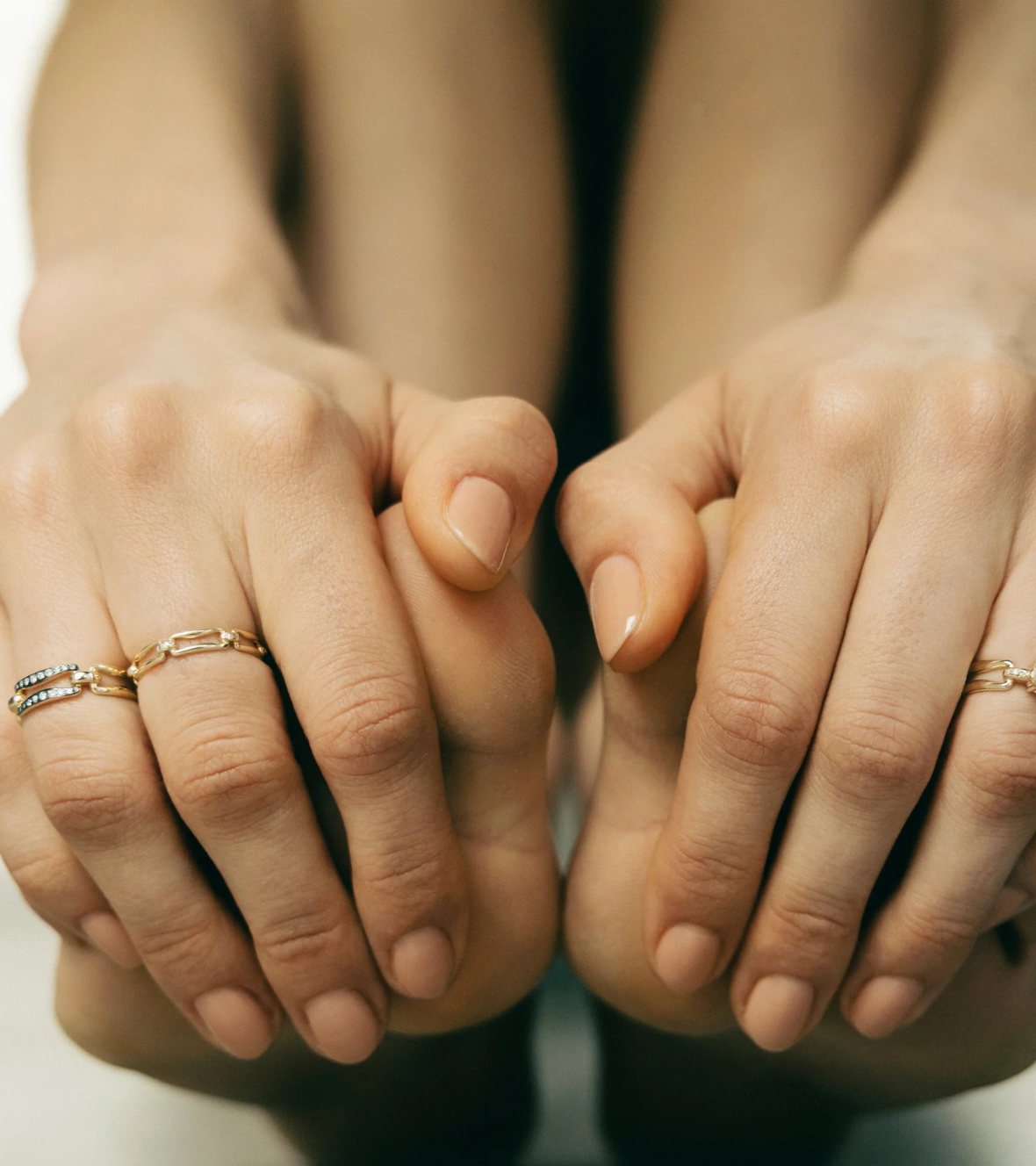 Immortelle Wide Chain Ring